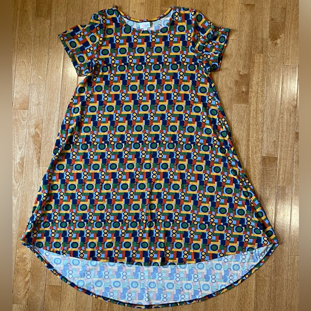 LulaRoe Carly size S dress EUC